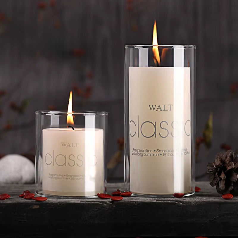 Glass Cylinder Vases for Floating Candles Decorative Centerpieces for Home or Wedding Clear Candle Holder