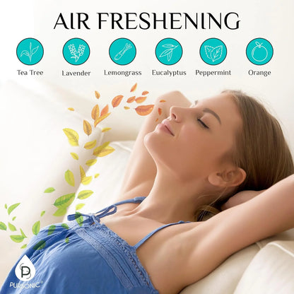 Essential Oils Set - Top 6 Aromatherapy Blends Gift Set - 10Ml 100% Pure Essential Oils for Diffusers