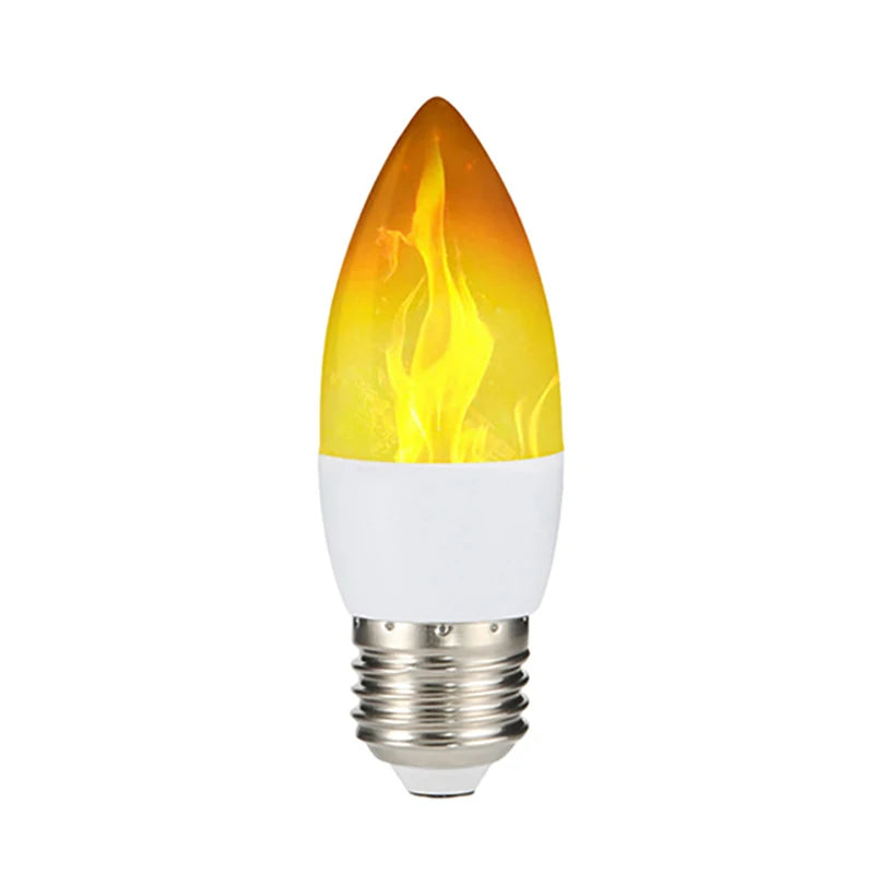 E14 LED Flame Lamps E27 Corn Bulb Creative Flickering Effect Bulb AC85-265V LED Emulation Dynamic Flame Light for Home Decor