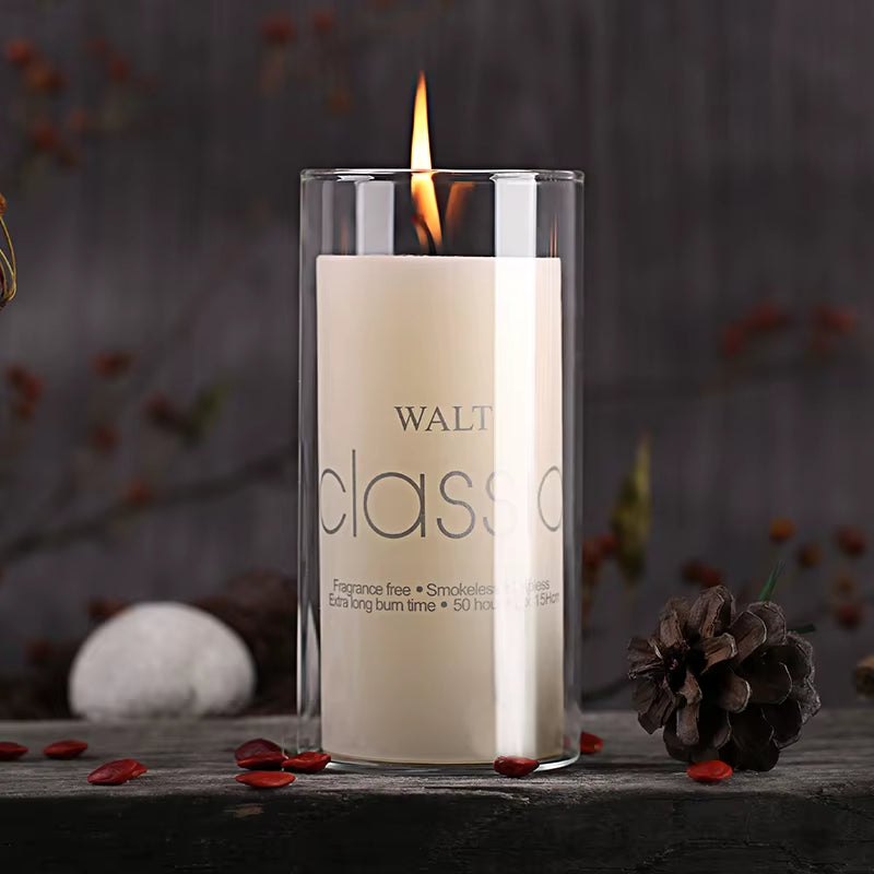 Glass Cylinder Vases for Floating Candles Decorative Centerpieces for Home or Wedding Clear Candle Holder