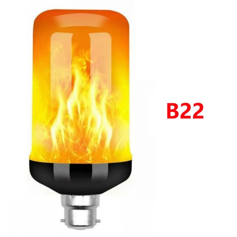 E14 LED Flame Lamps E27 Corn Bulb Creative Flickering Effect Bulb AC85-265V LED Emulation Dynamic Flame Light for Home Decor