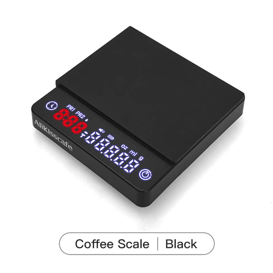 Espresso Digital Scale with Timer Usb 3Kg Electronic Precision Portable Barista Tool Kitchen Home Coffee Accessories